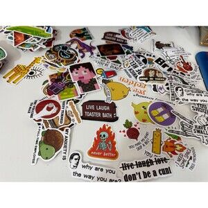 500+ Funny Adult Humor Vinyl Stickers Mixed Lot Sarcastic Meme Random